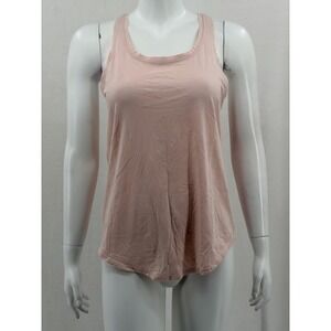 Lululemon Top Womens 6 Pink Love Tank Pleated Lightweight Yoga Racerback Gym